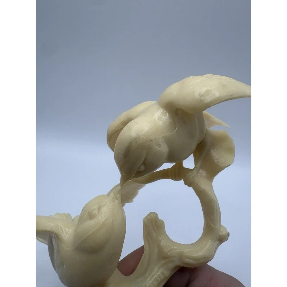 Wilton - Chicago Plastic 2 Birds On Branch 1976 Made In Hong Kong